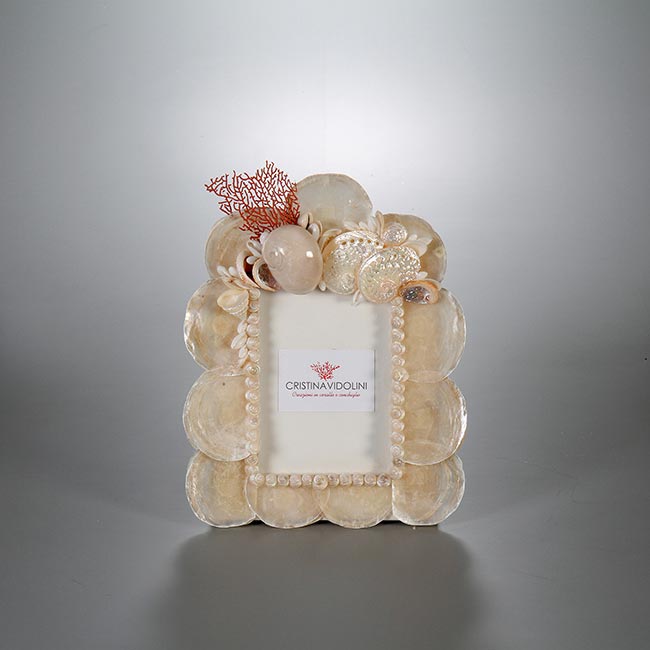 CORNICE CONCHIGLIE MADREPERLA E GORGOGNA
